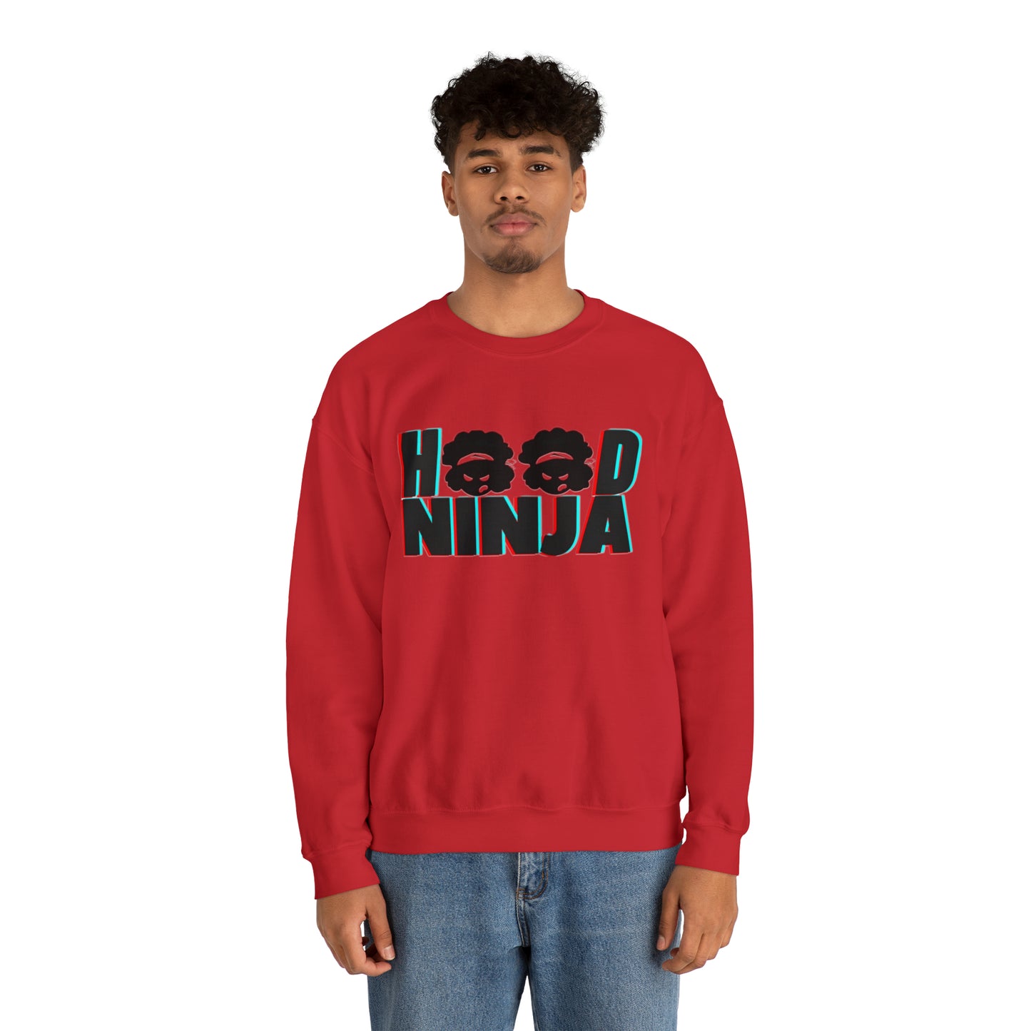 HOOD  NINJA Unisex Heavy Blend™ Crewneck Sweatshirt