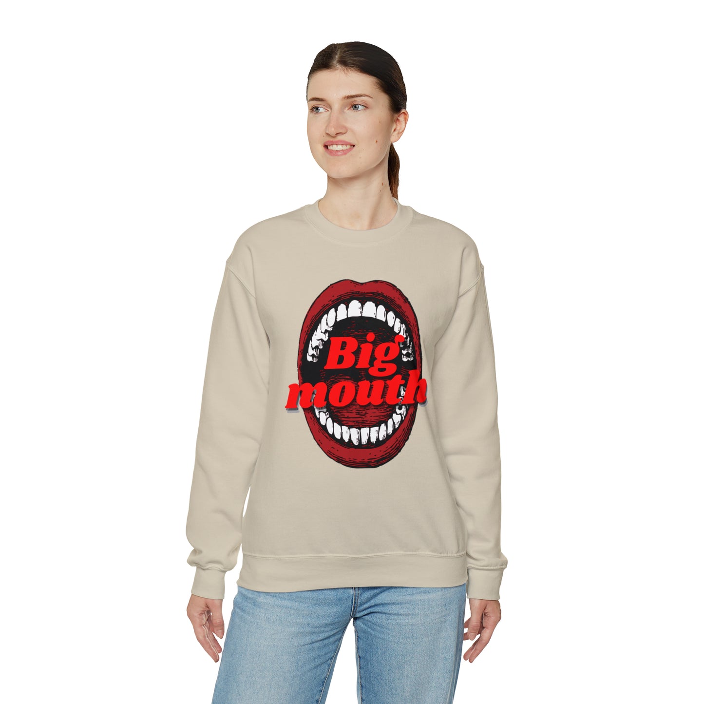 BIG MOUTH Unisex Heavy Blend™ Crewneck Sweatshirt