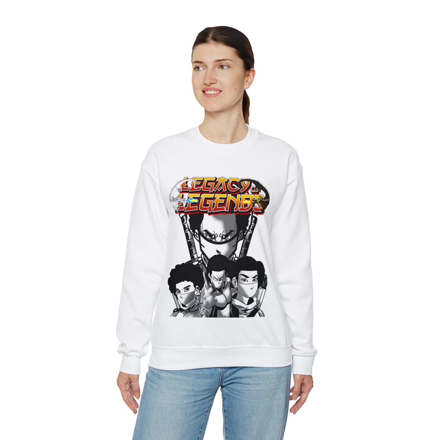 LEGACY OF LEGENDS Unisex Heavy Blend™ Crewneck Sweatshirt