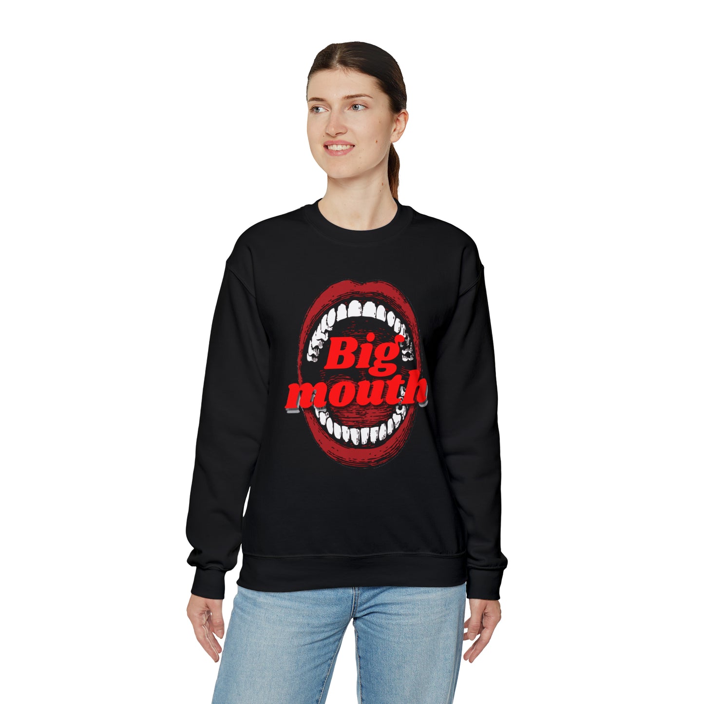 BIG MOUTH Unisex Heavy Blend™ Crewneck Sweatshirt