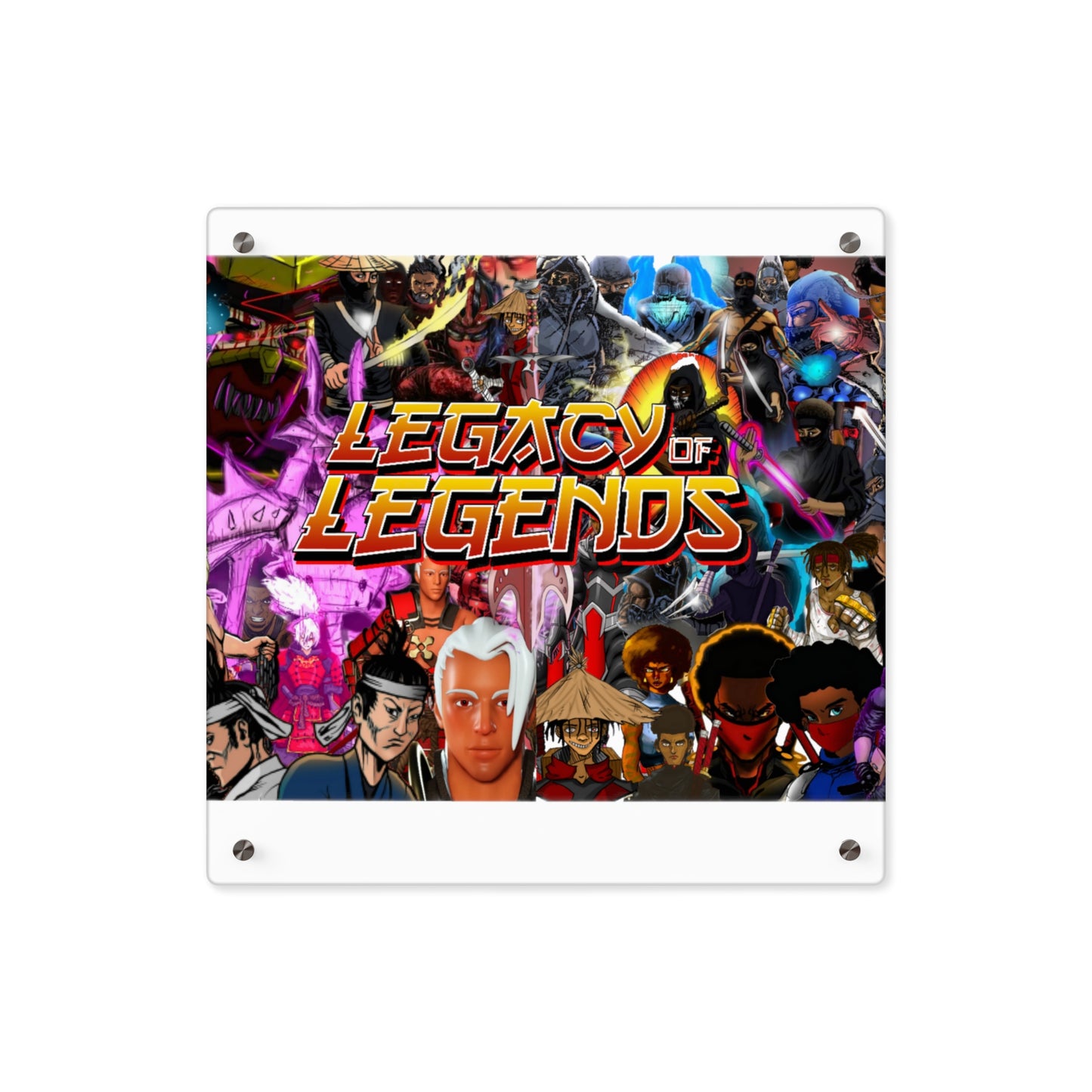 LEGACY OF LEGENDS Acrylic Wall Art Panels