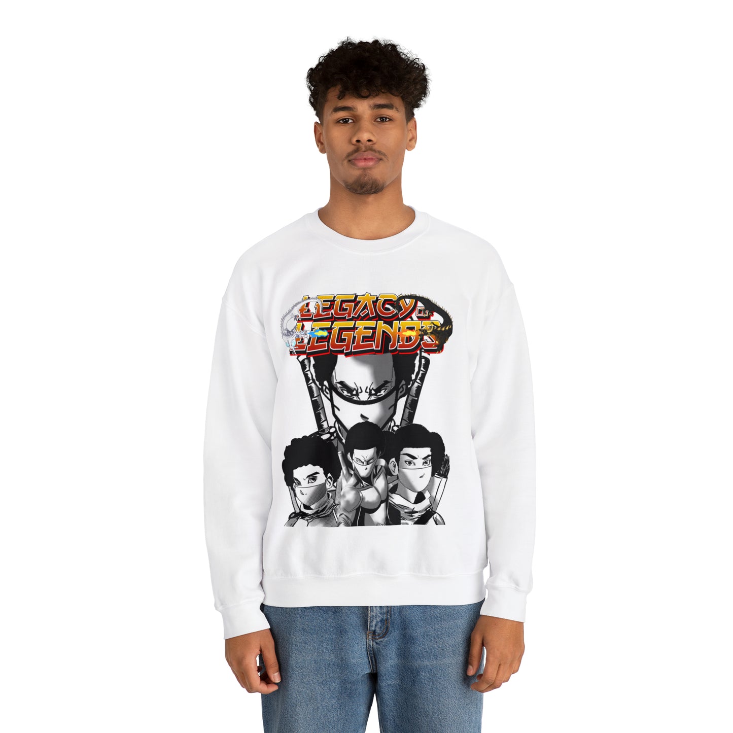 LEGACY OF LEGENDS Unisex Heavy Blend™ Crewneck Sweatshirt