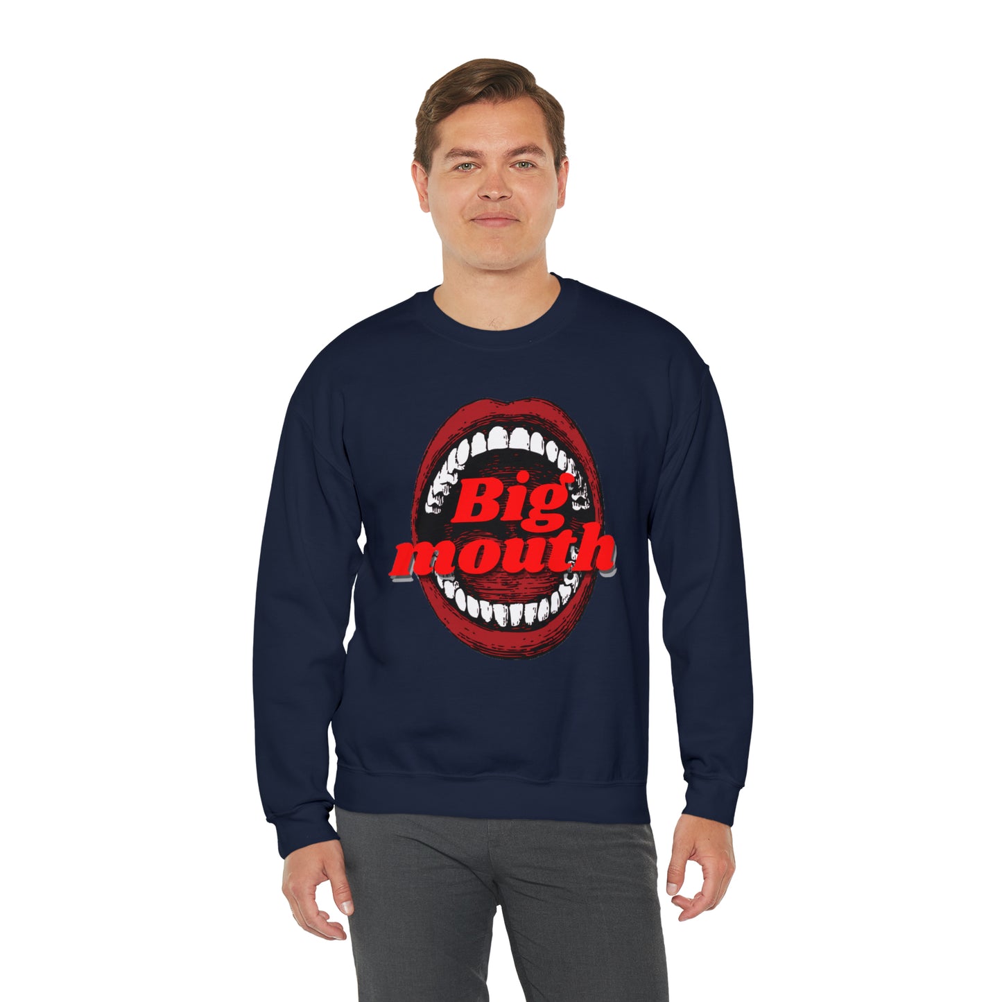 BIG MOUTH Unisex Heavy Blend™ Crewneck Sweatshirt