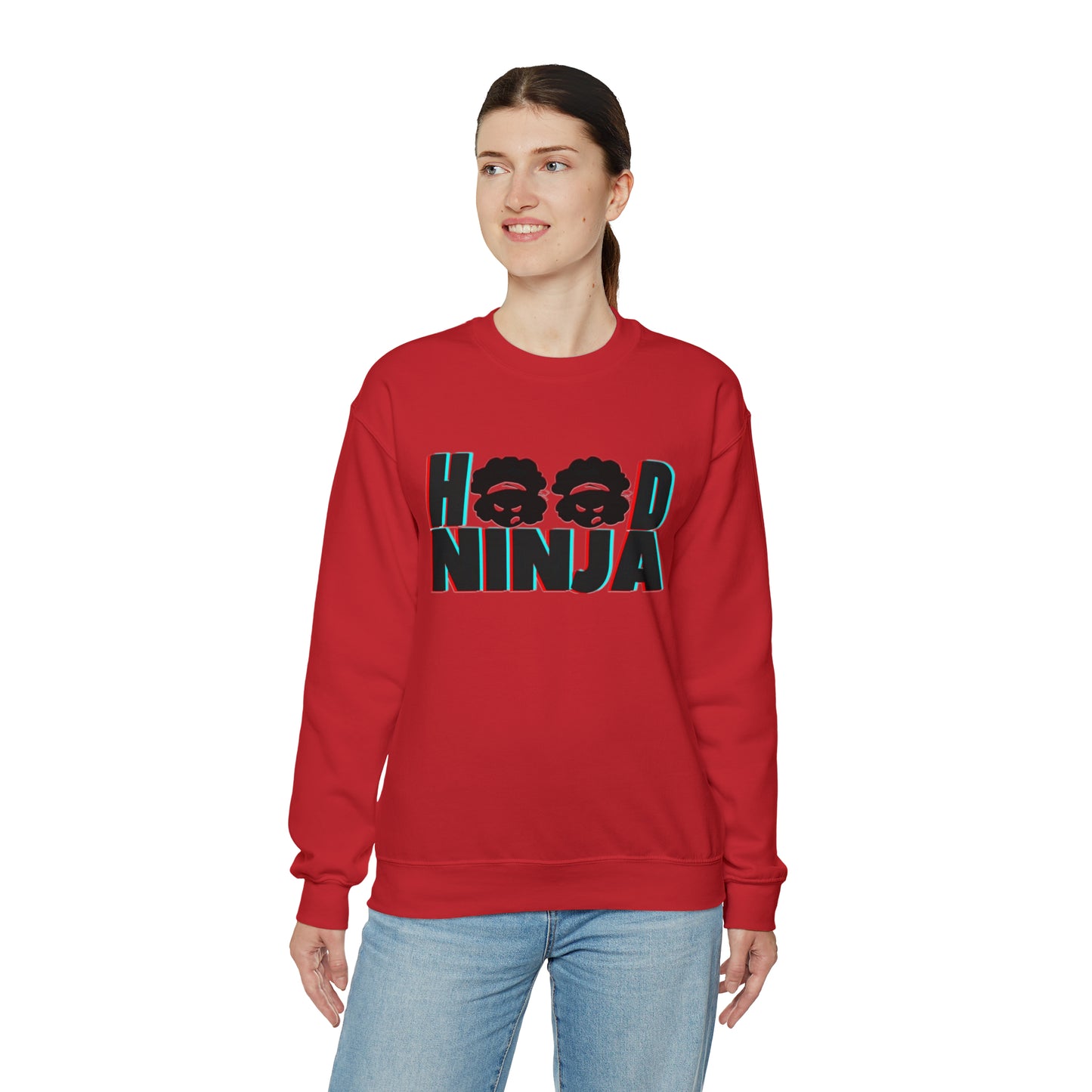 HOOD  NINJA Unisex Heavy Blend™ Crewneck Sweatshirt