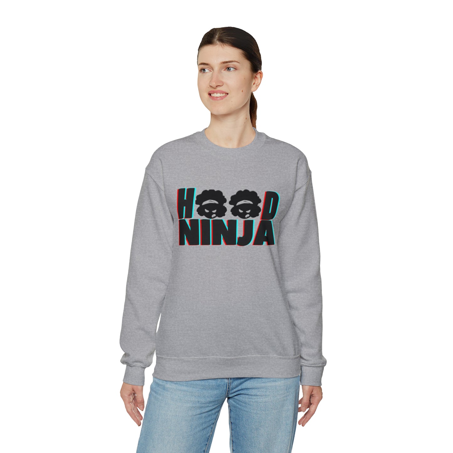 HOOD  NINJA Unisex Heavy Blend™ Crewneck Sweatshirt