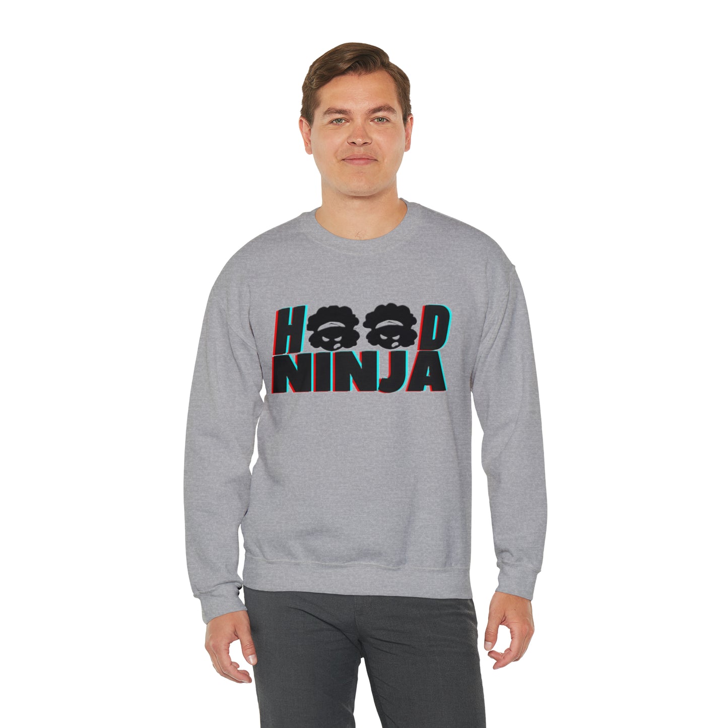 HOOD  NINJA Unisex Heavy Blend™ Crewneck Sweatshirt