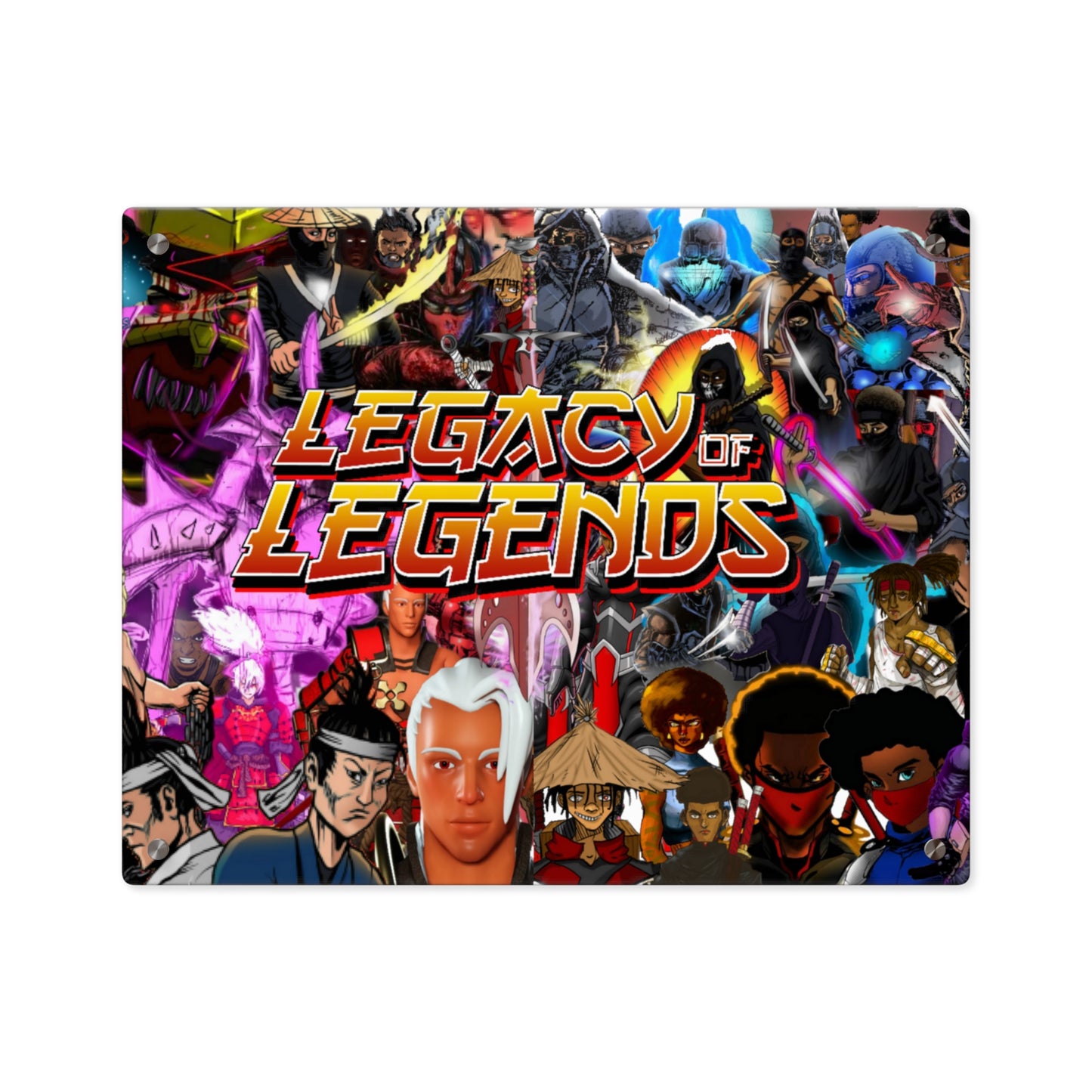 LEGACY OF LEGENDS Acrylic Wall Art Panels