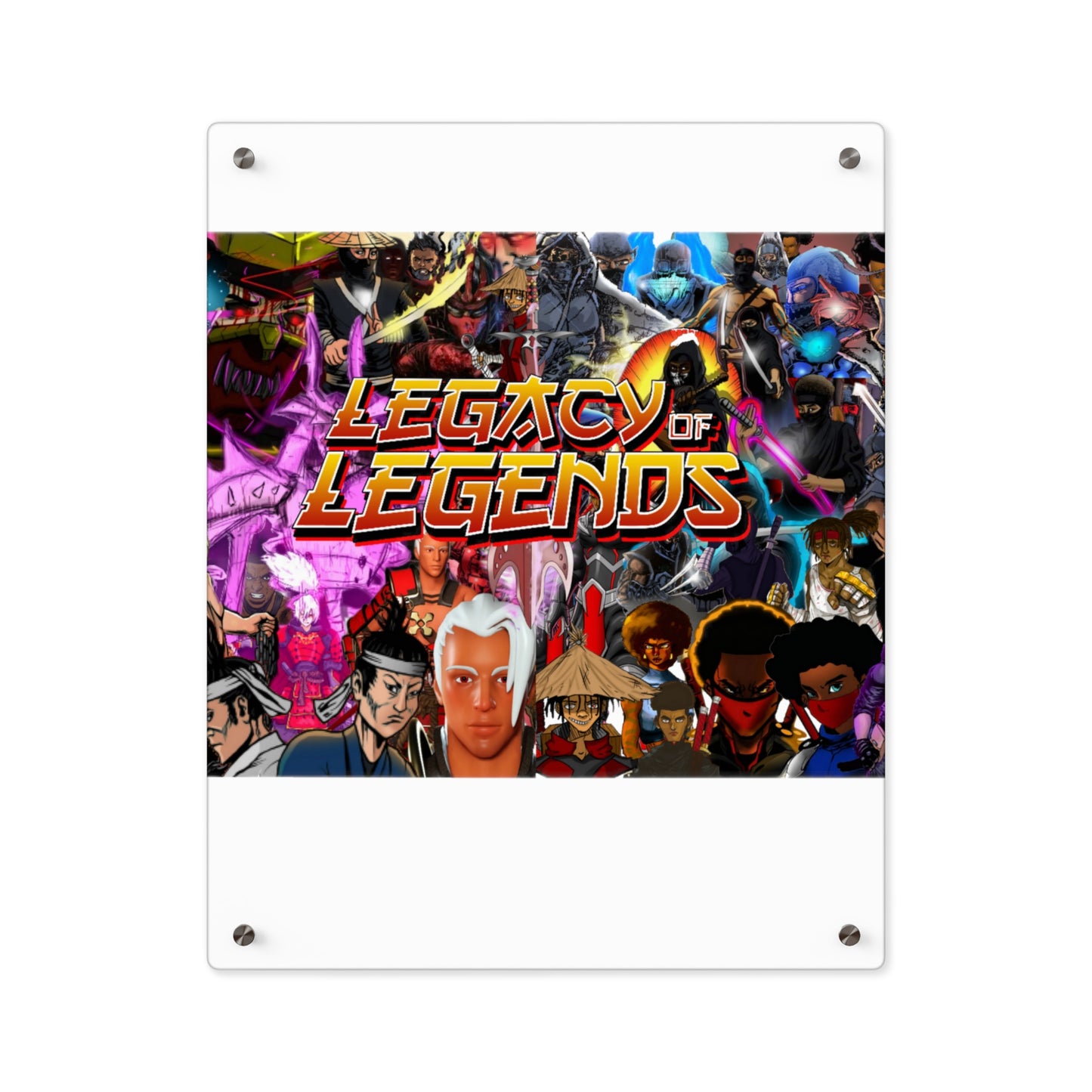 LEGACY OF LEGENDS Acrylic Wall Art Panels