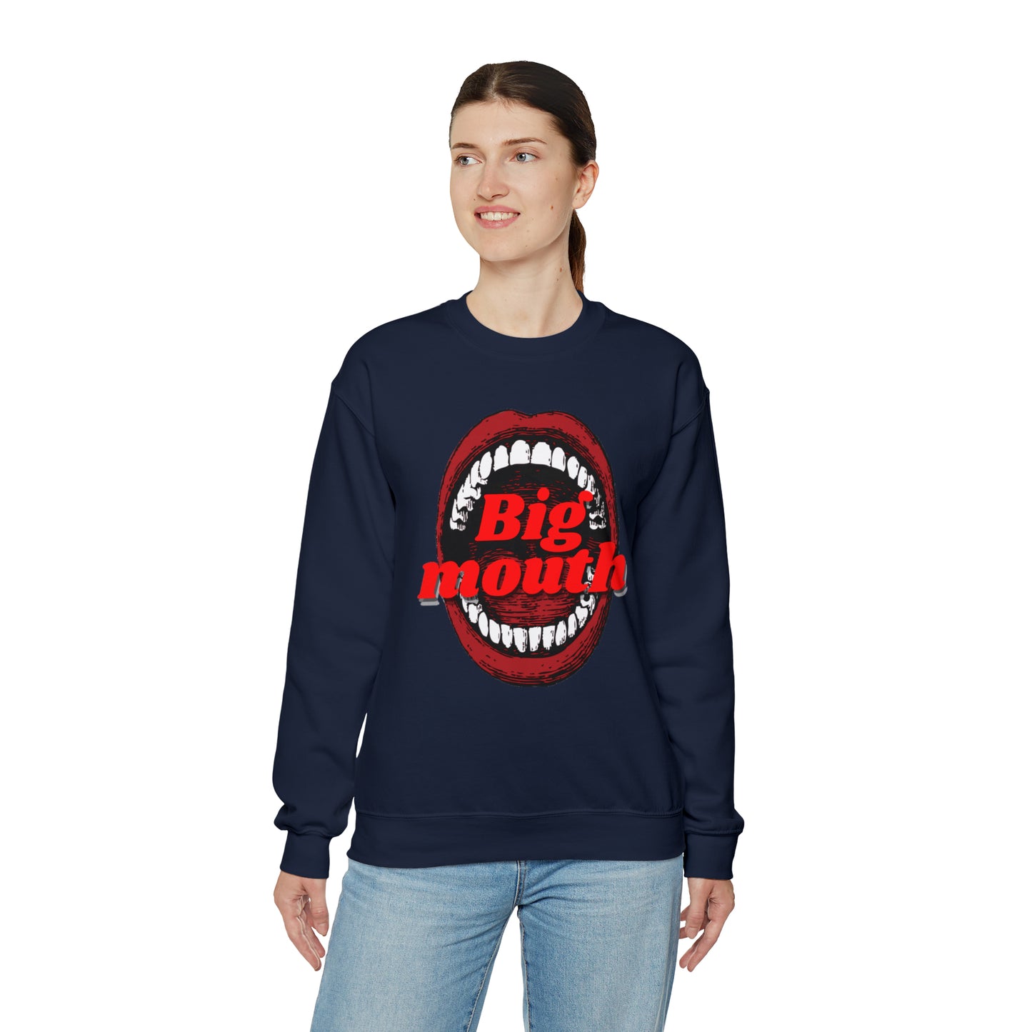 BIG MOUTH Unisex Heavy Blend™ Crewneck Sweatshirt