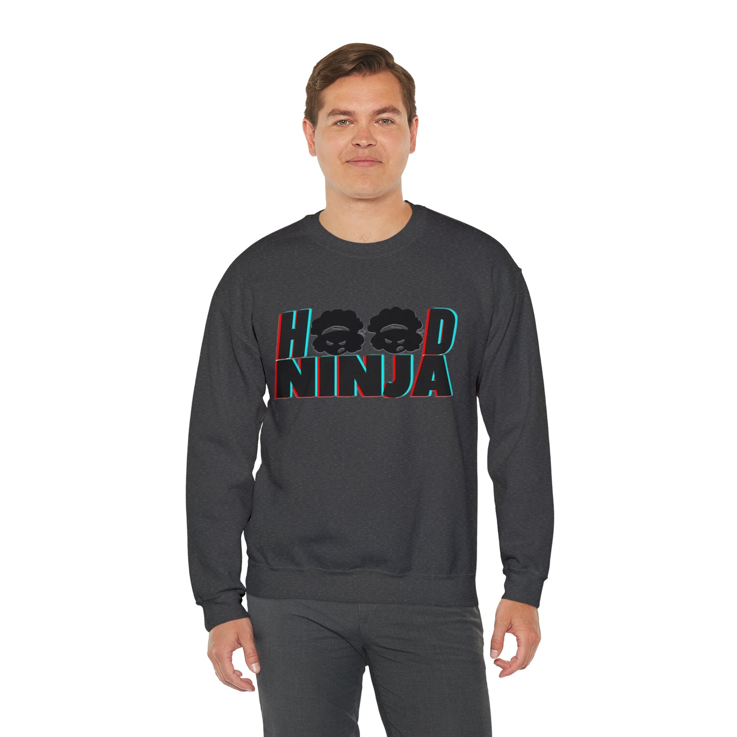 HOOD  NINJA Unisex Heavy Blend™ Crewneck Sweatshirt