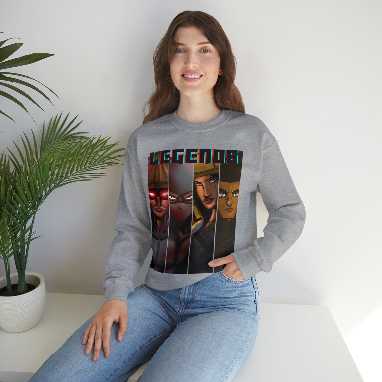 LEGEND Unisex Heavy Blend™ Crewneck Sweatshirt