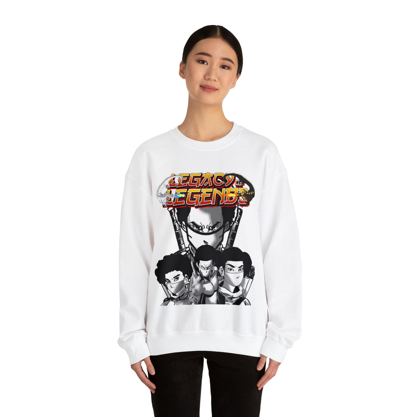 LEGACY OF LEGENDS Unisex Heavy Blend™ Crewneck Sweatshirt