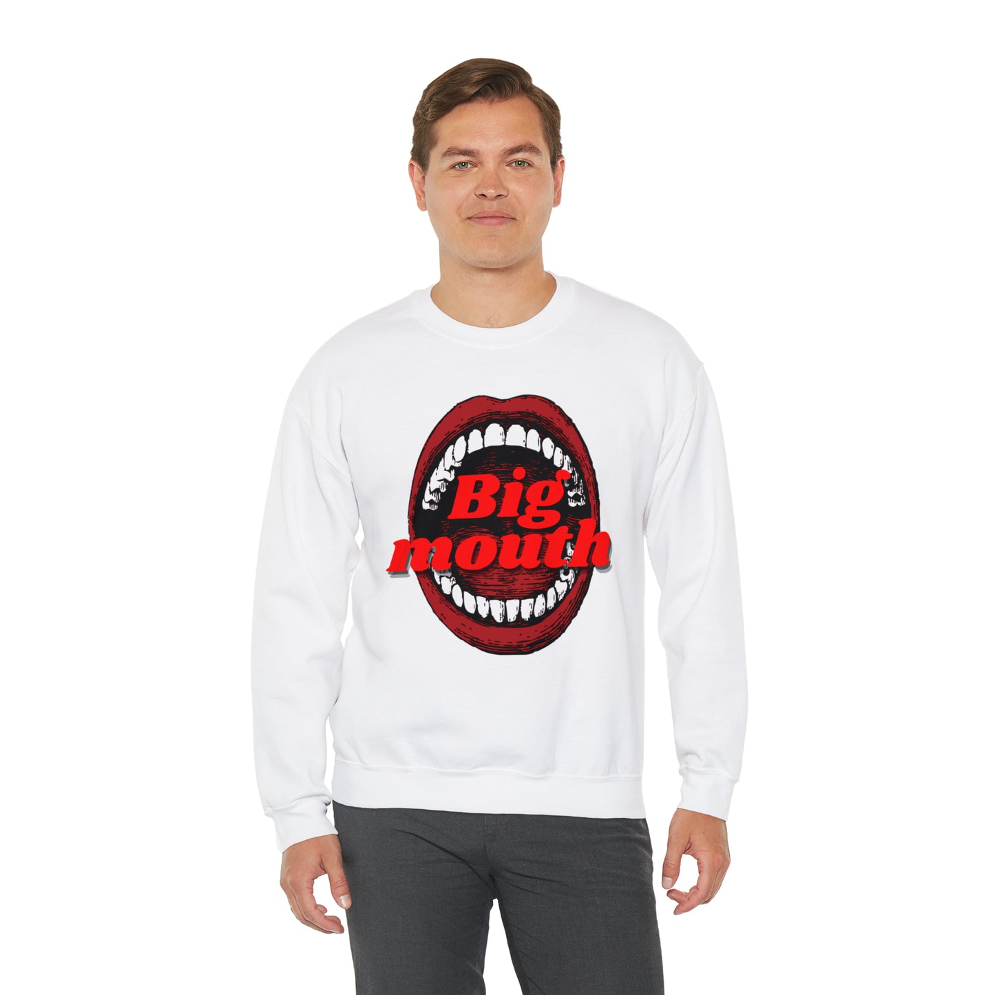 BIG MOUTH Unisex Heavy Blend™ Crewneck Sweatshirt