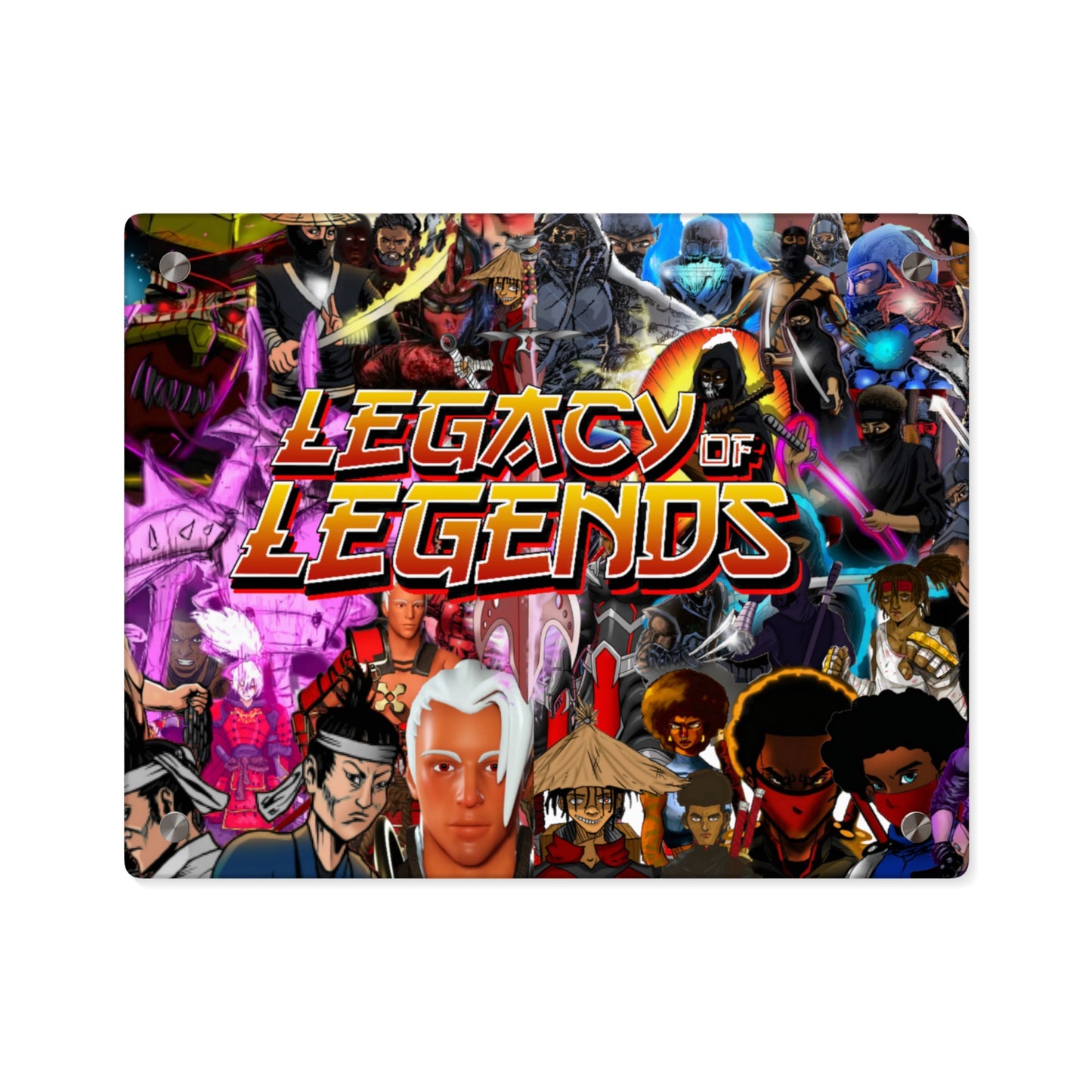 LEGACY OF LEGENDS Acrylic Wall Art Panels