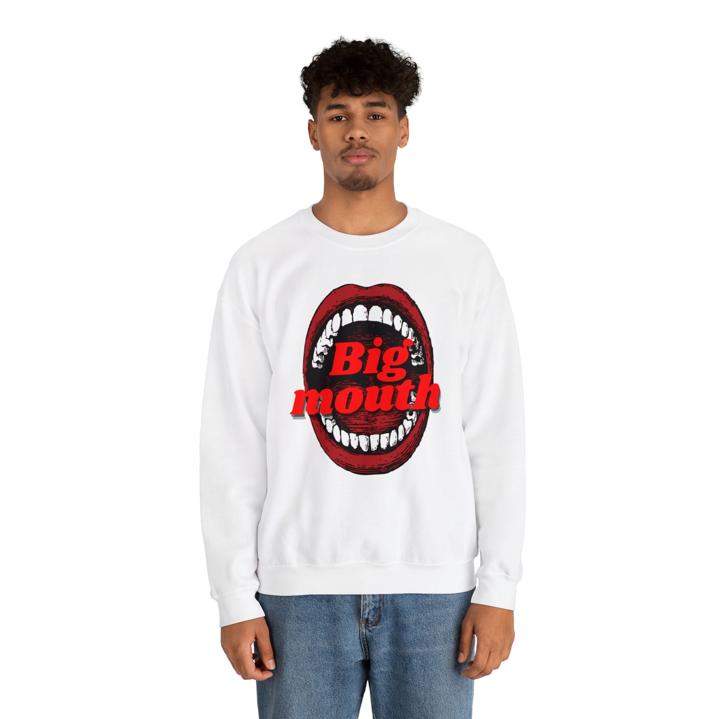 BIG MOUTH Unisex Heavy Blend™ Crewneck Sweatshirt