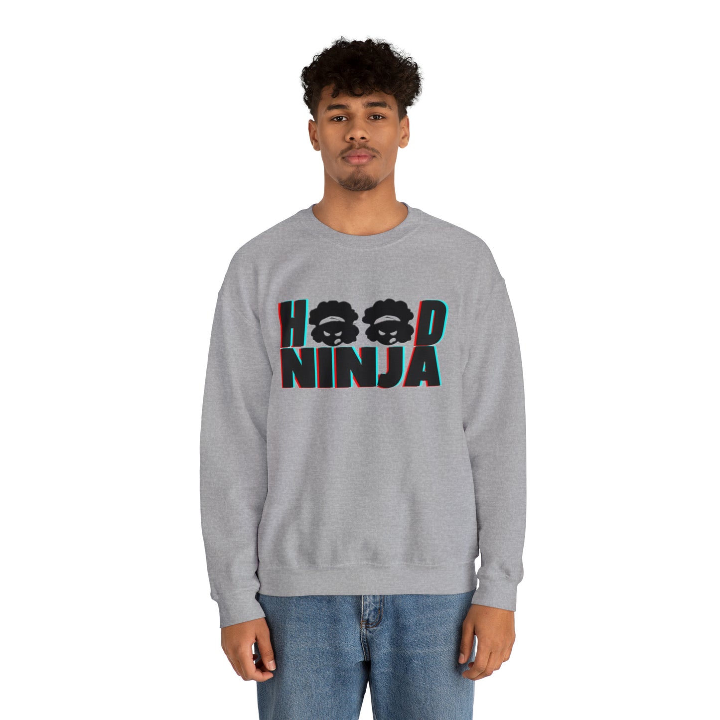 HOOD  NINJA Unisex Heavy Blend™ Crewneck Sweatshirt