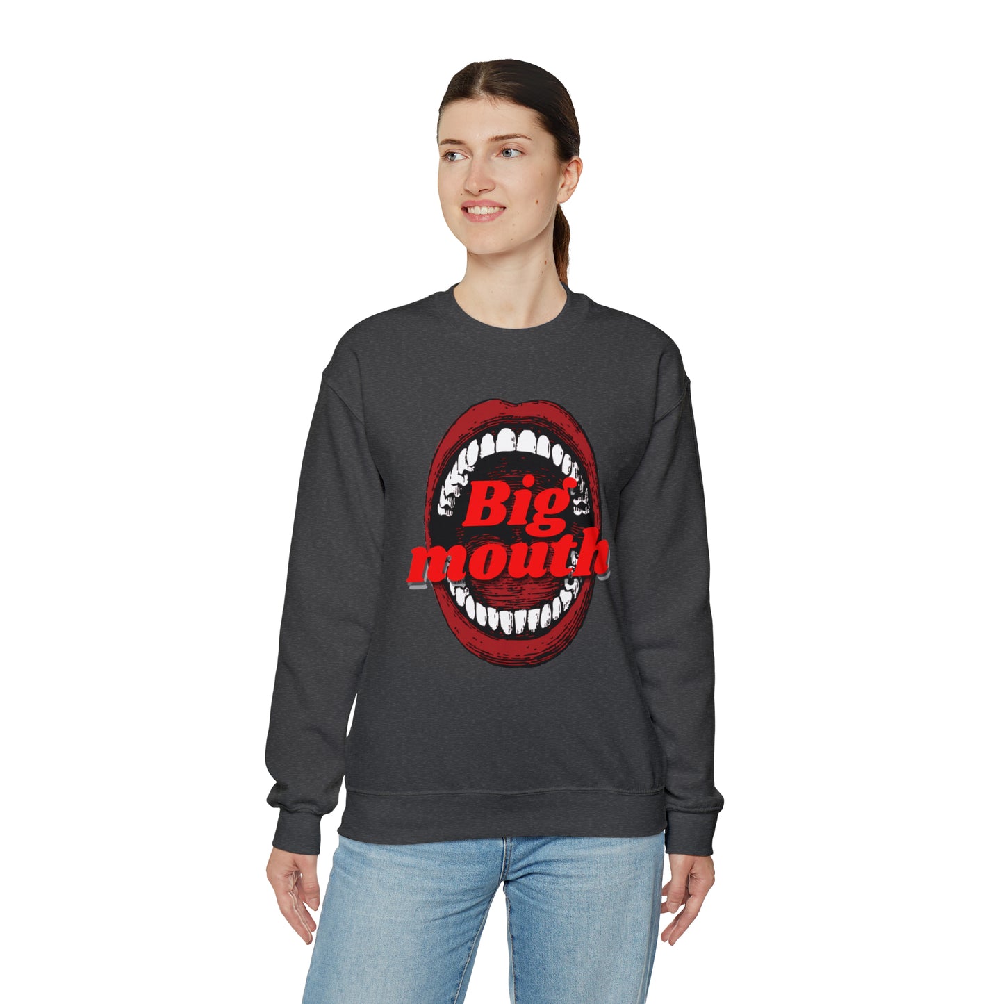 BIG MOUTH Unisex Heavy Blend™ Crewneck Sweatshirt