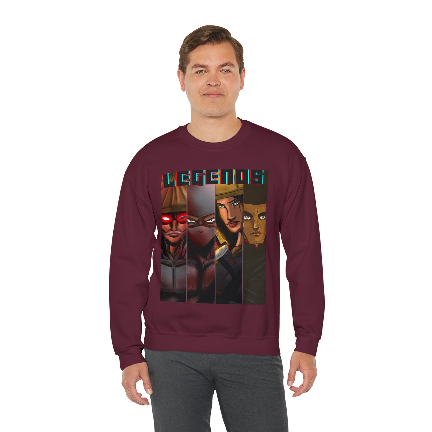 LEGEND Unisex Heavy Blend™ Crewneck Sweatshirt