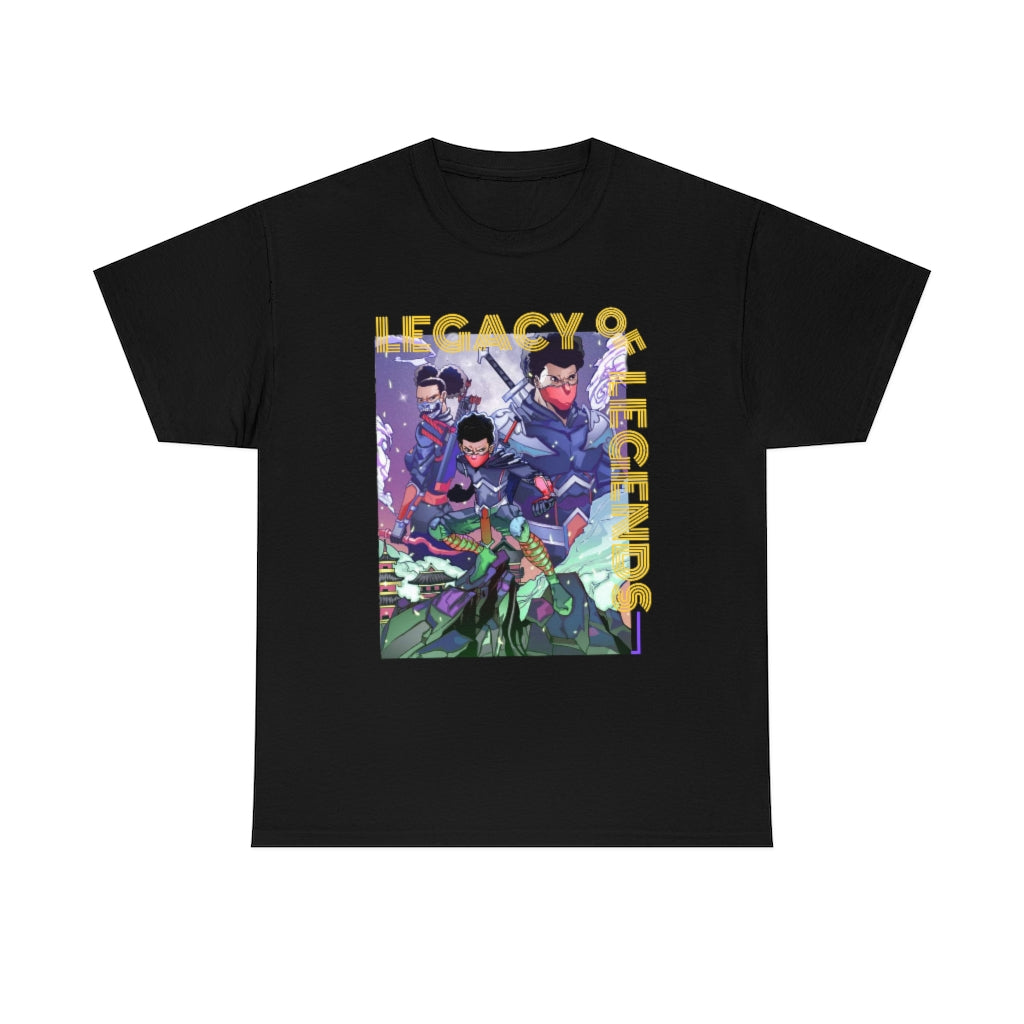 legacy of legends  Heavy Cotton Tee