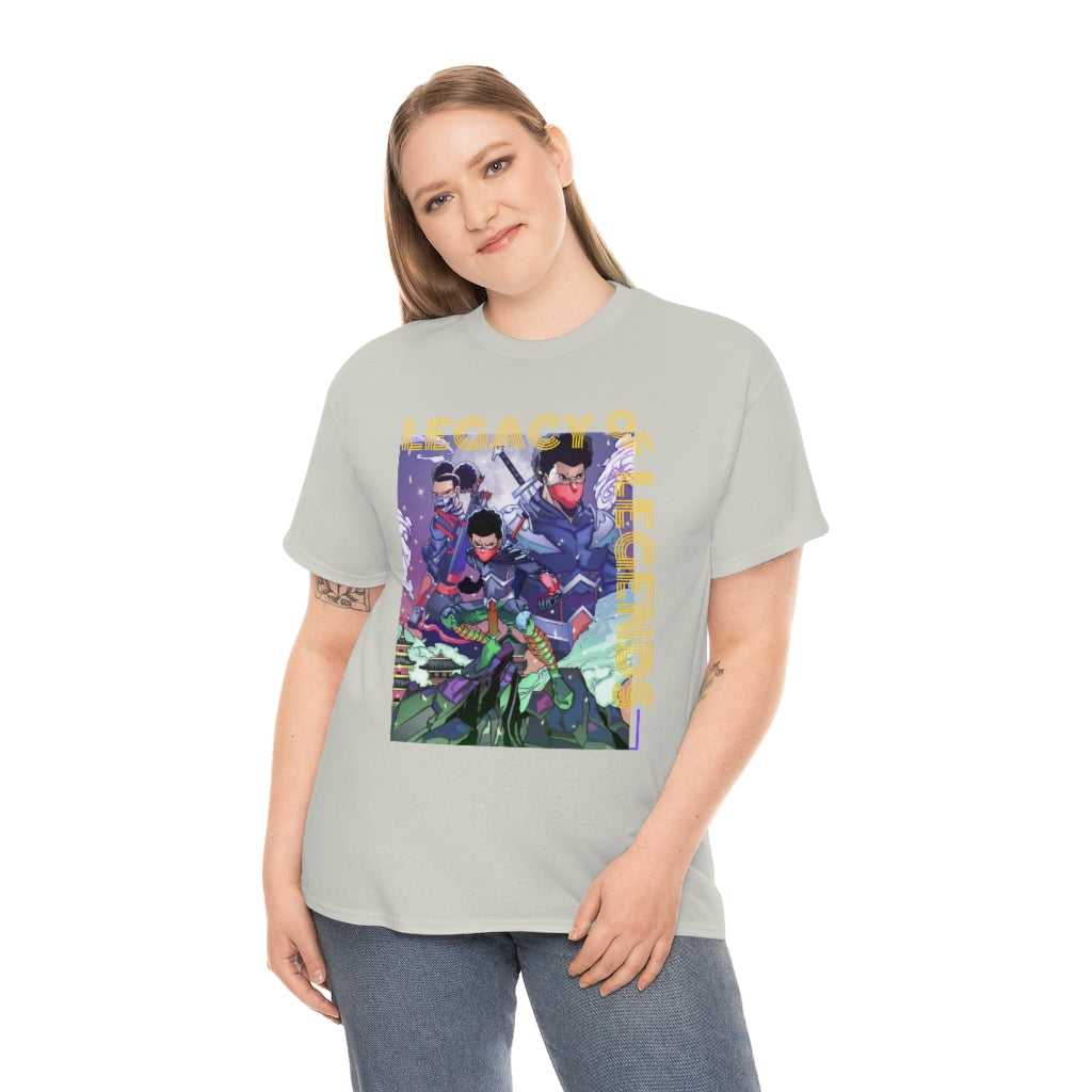 legacy of legends  Heavy Cotton Tee