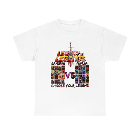 legacy of legends  Heavy Cotton Tee