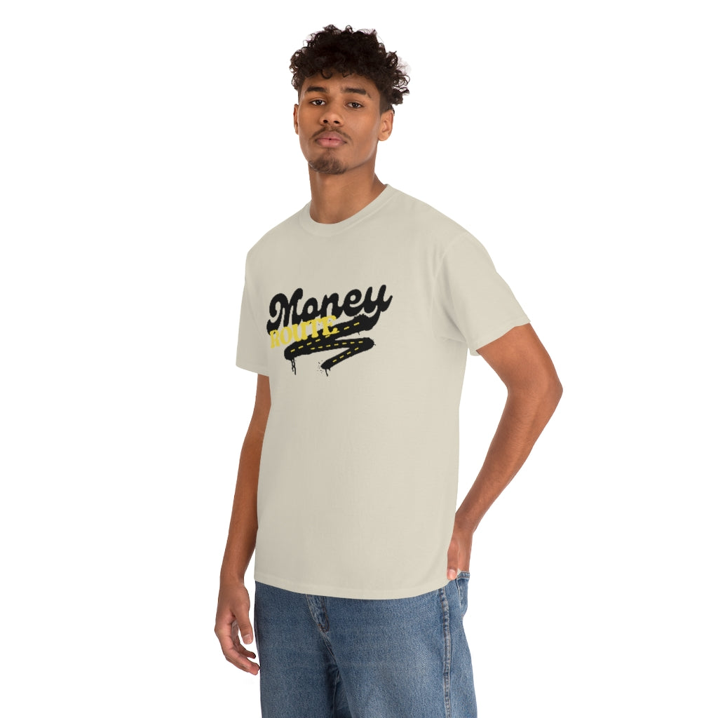 MONEY ROUTE Heavy Cotton Tee