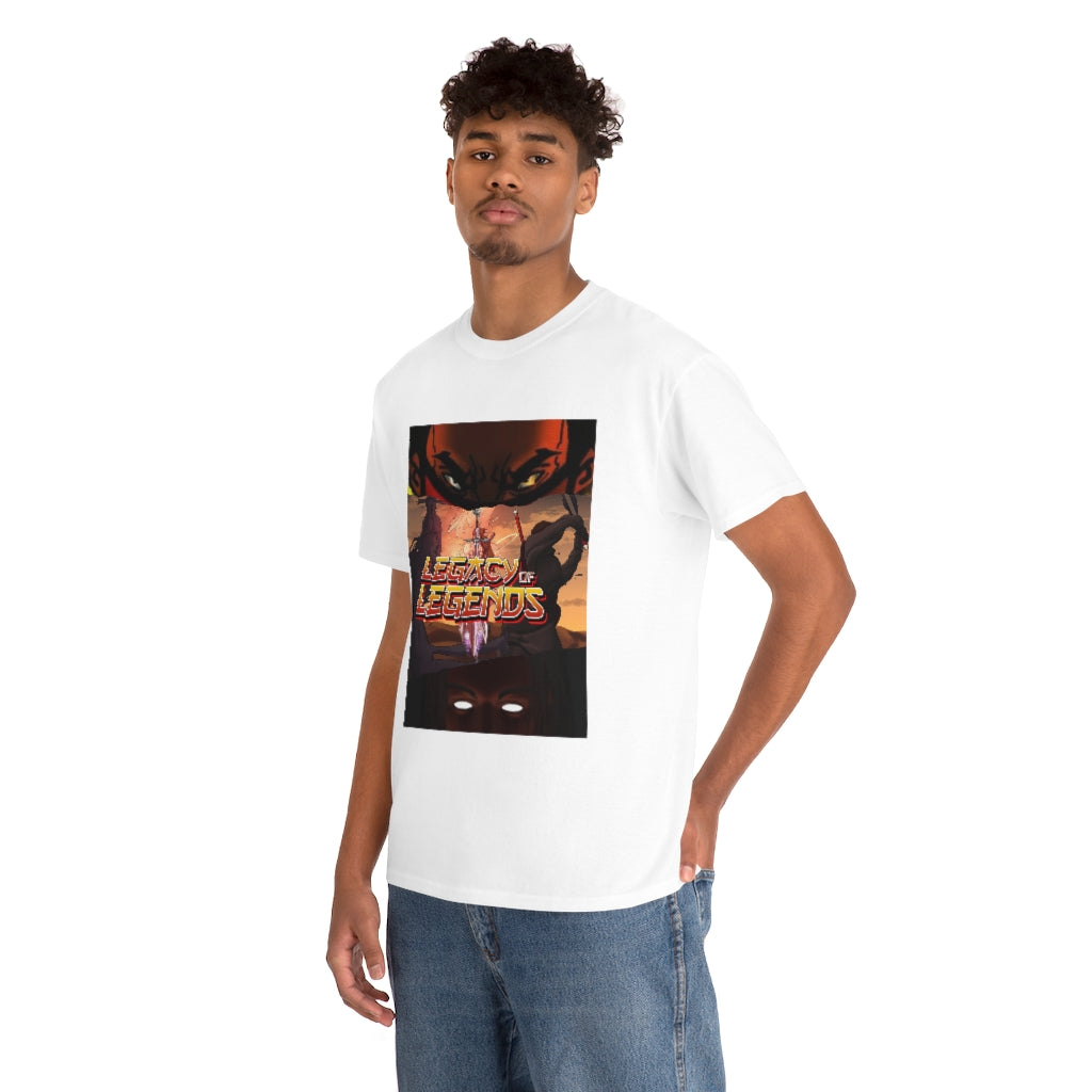 legacy of legends  Heavy Cotton Tee