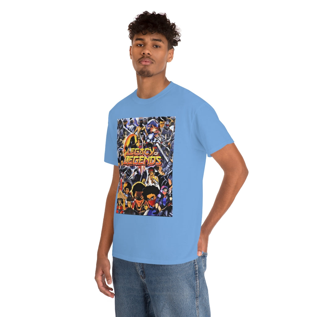 legacy of legends ninjas  Heavy Cotton Tee