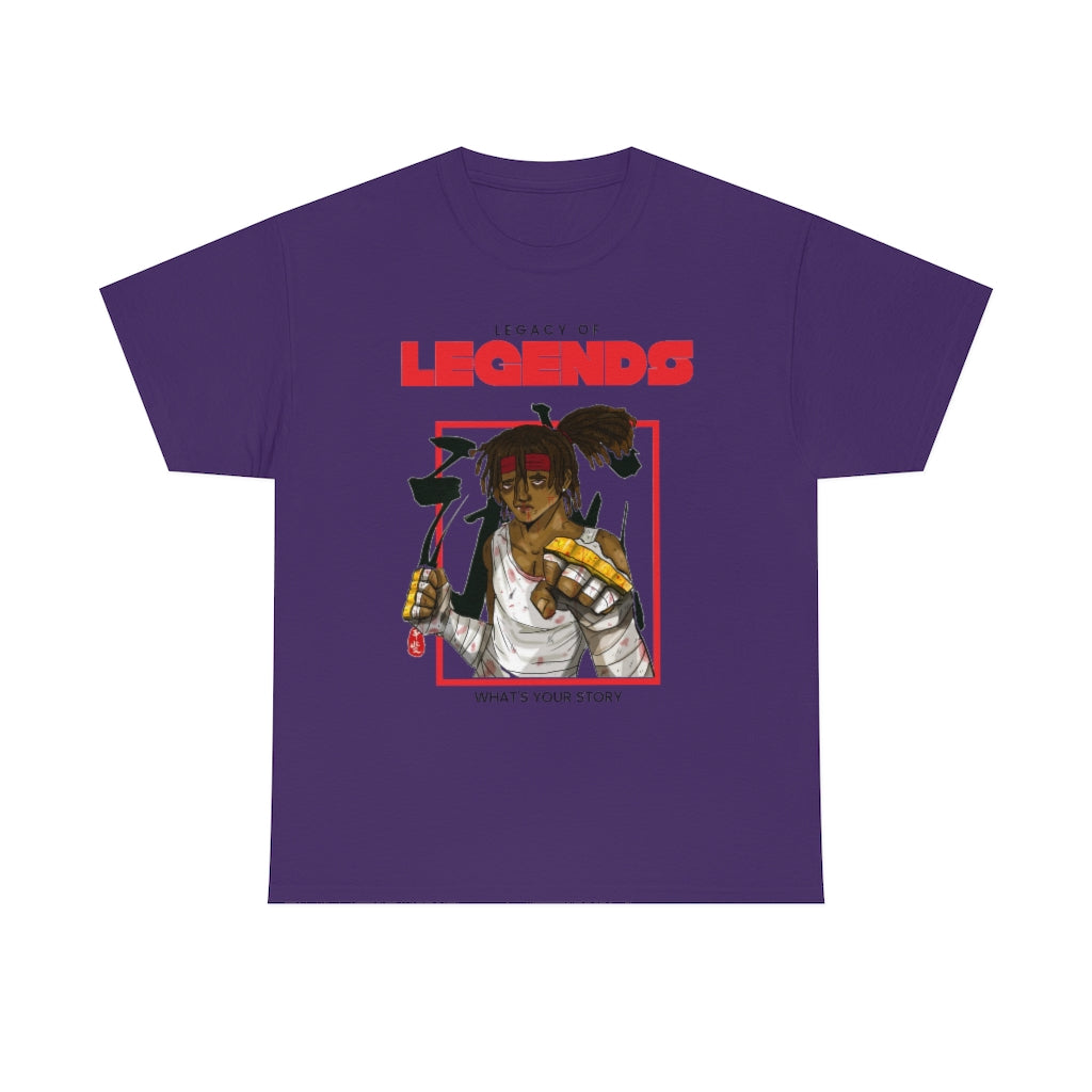 legacy of legends  Heavy Cotton Tee