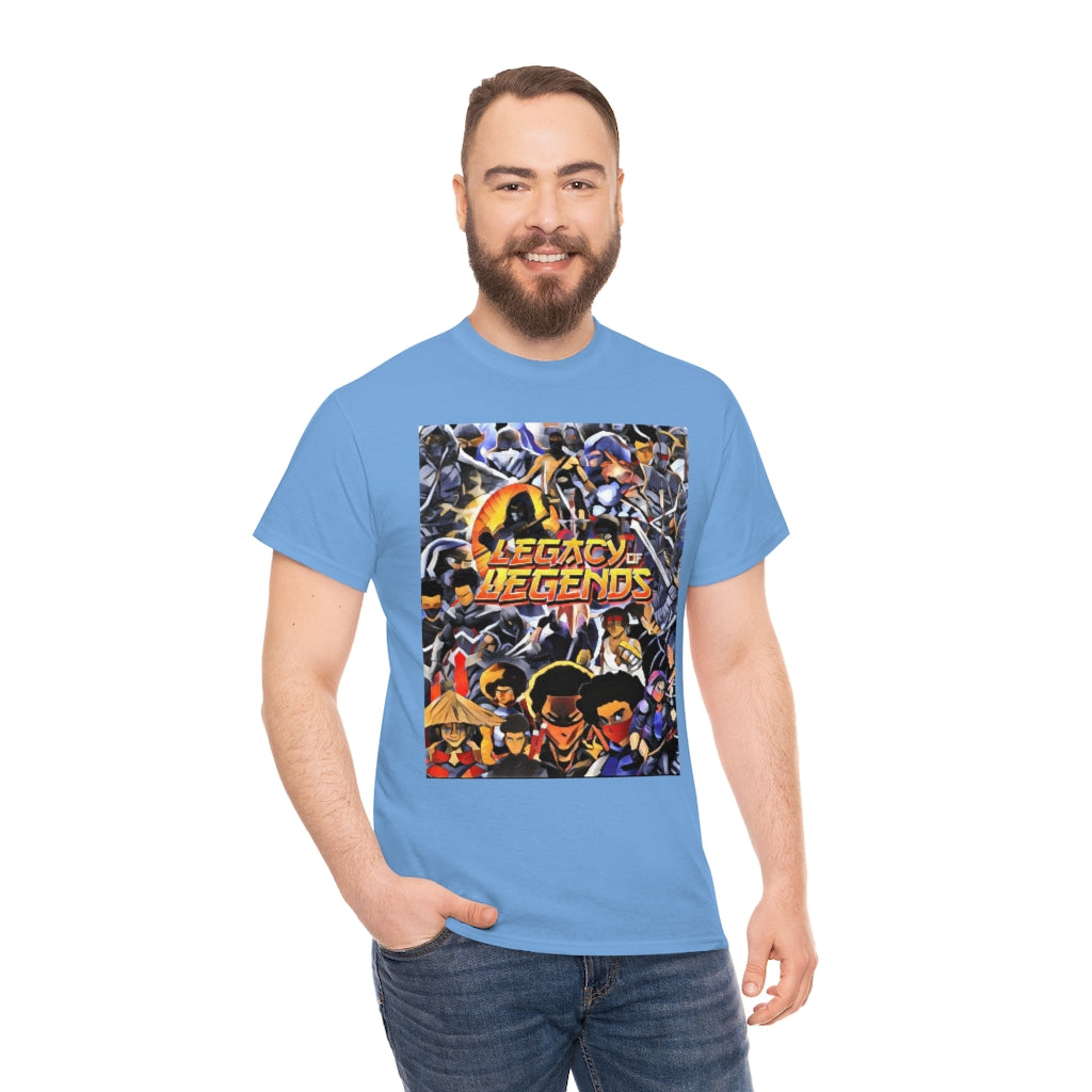 legacy of legends ninjas  Heavy Cotton Tee