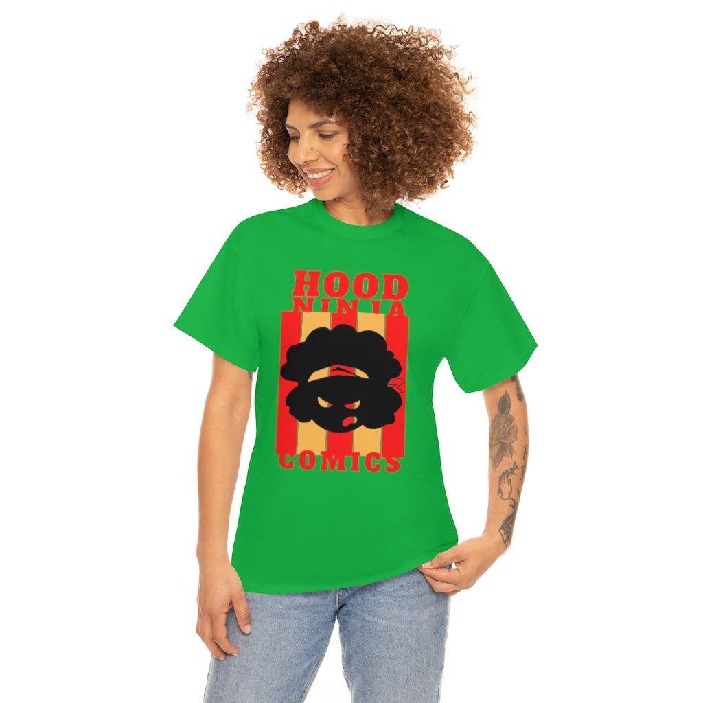 HOOD NINJA COMIC Heavy Cotton Tee