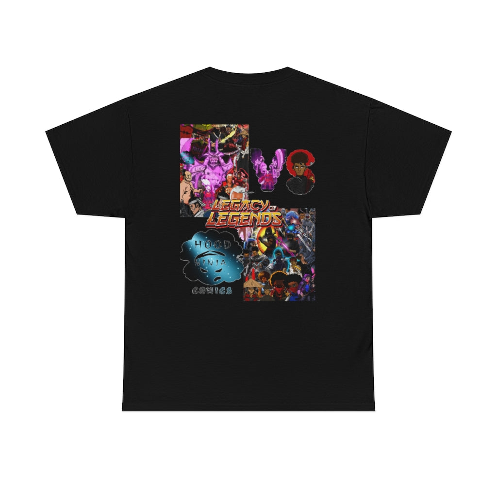 legacy of legends  Heavy Cotton Tee