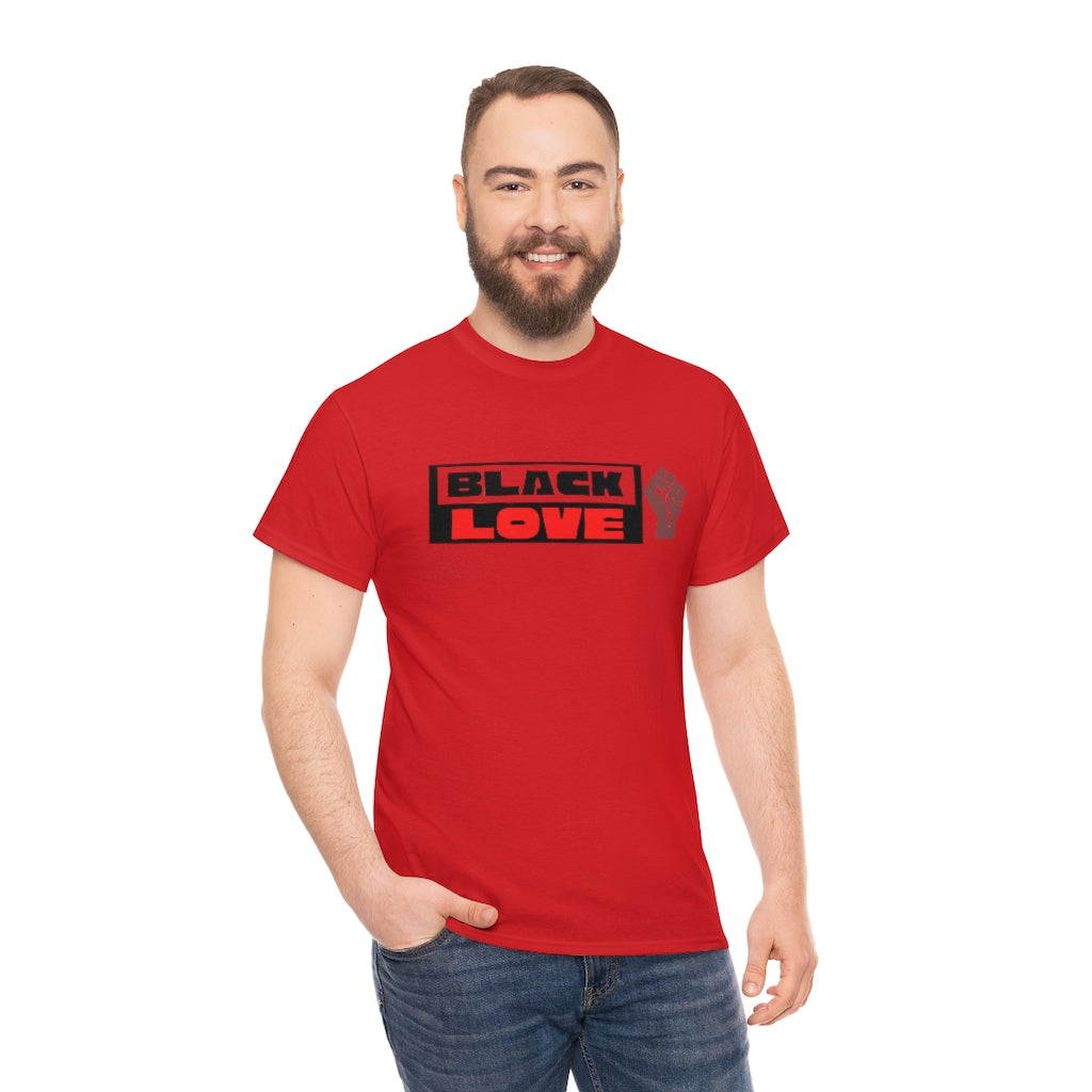 BLACK LOVE  Heavy Cotton Tee