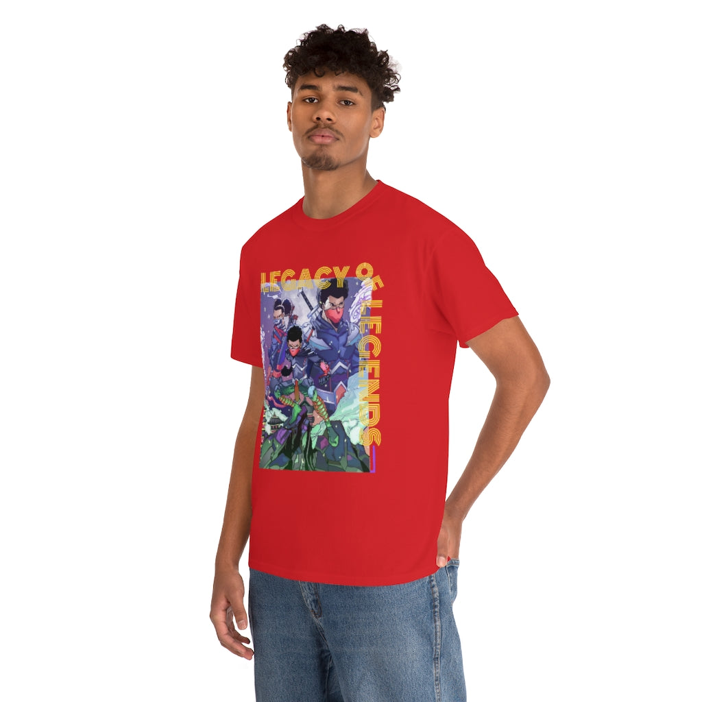 legacy of legends  Heavy Cotton Tee