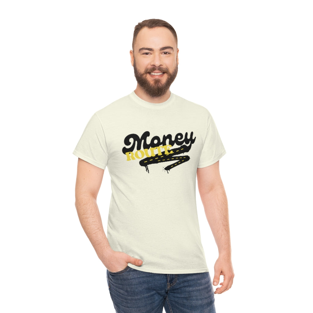 MONEY ROUTE Heavy Cotton Tee