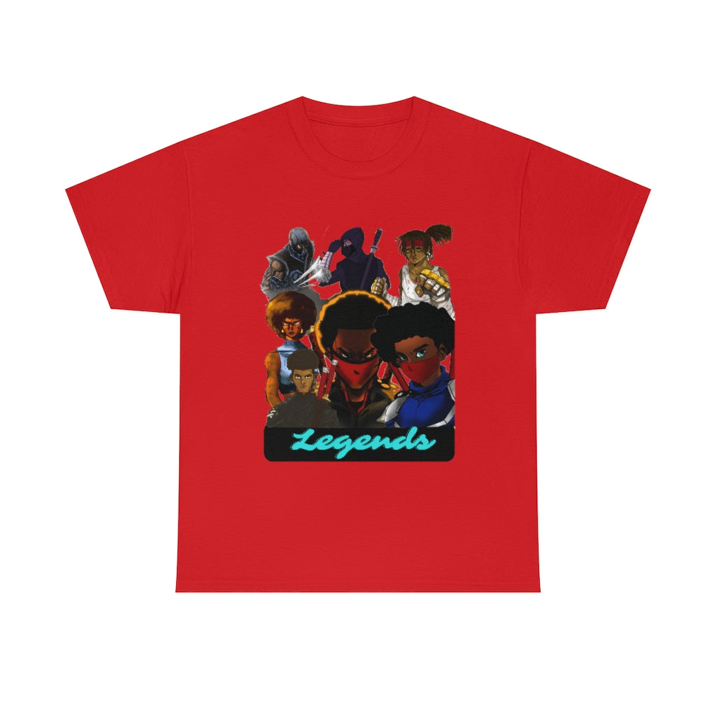 legacy of legends  Heavy Cotton Tee