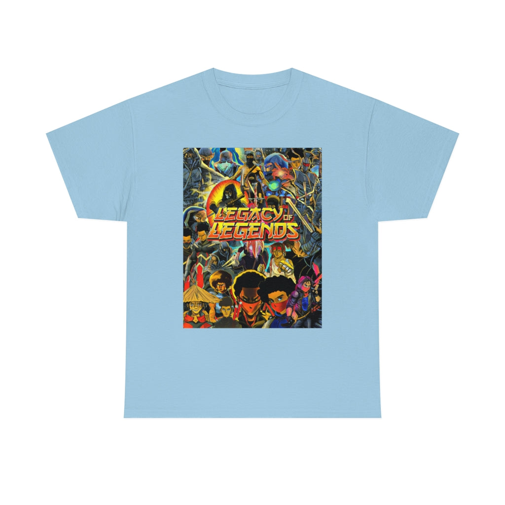 legacy of legends  Heavy Cotton Tee