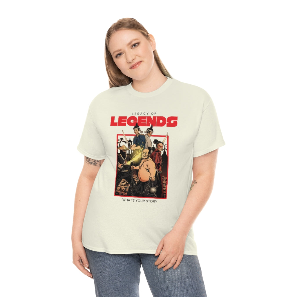 legacy of legends  Cotton Tee