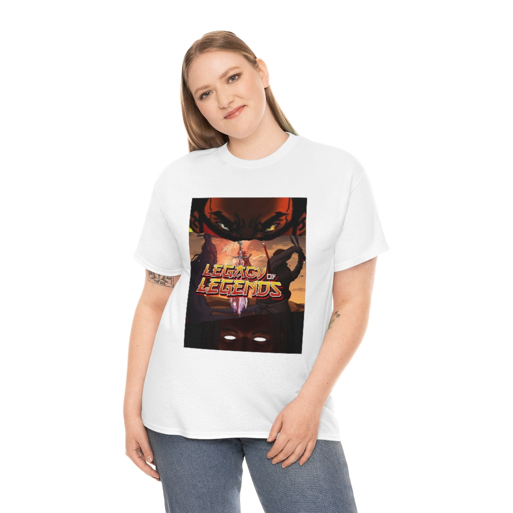 legacy of legends  Heavy Cotton Tee