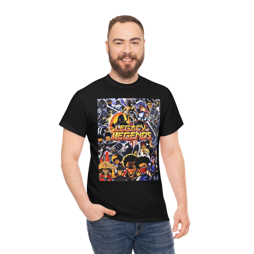 legacy of legends ninjas  Heavy Cotton Tee