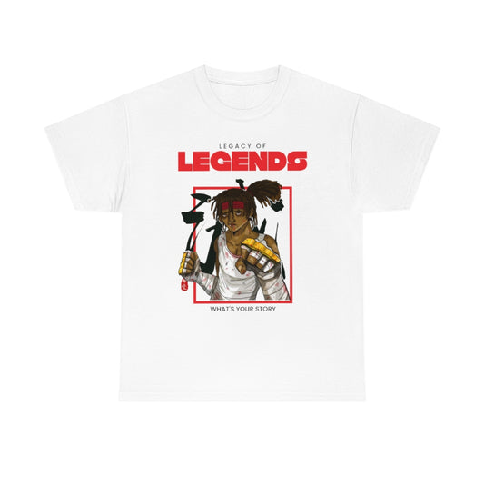 legacy of legends  Heavy Cotton Tee