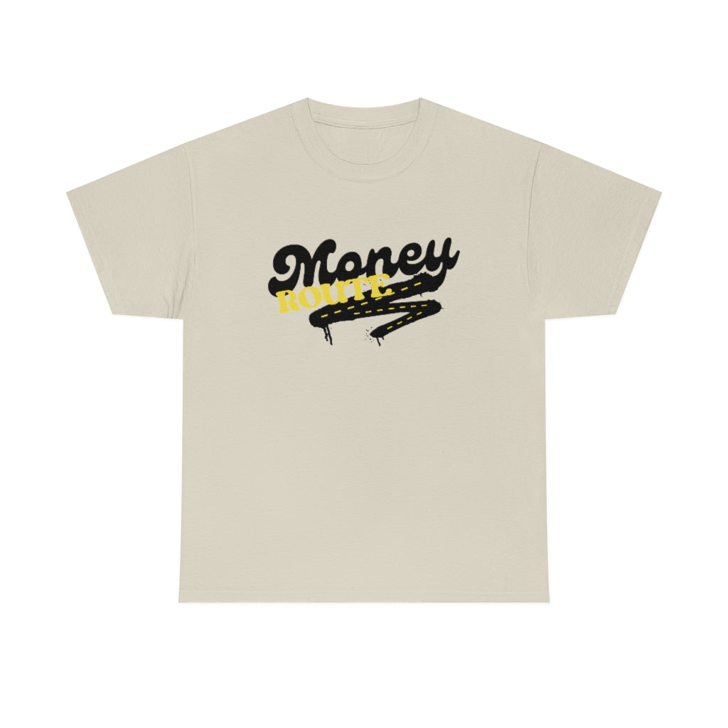 MONEY ROUTE Heavy Cotton Tee