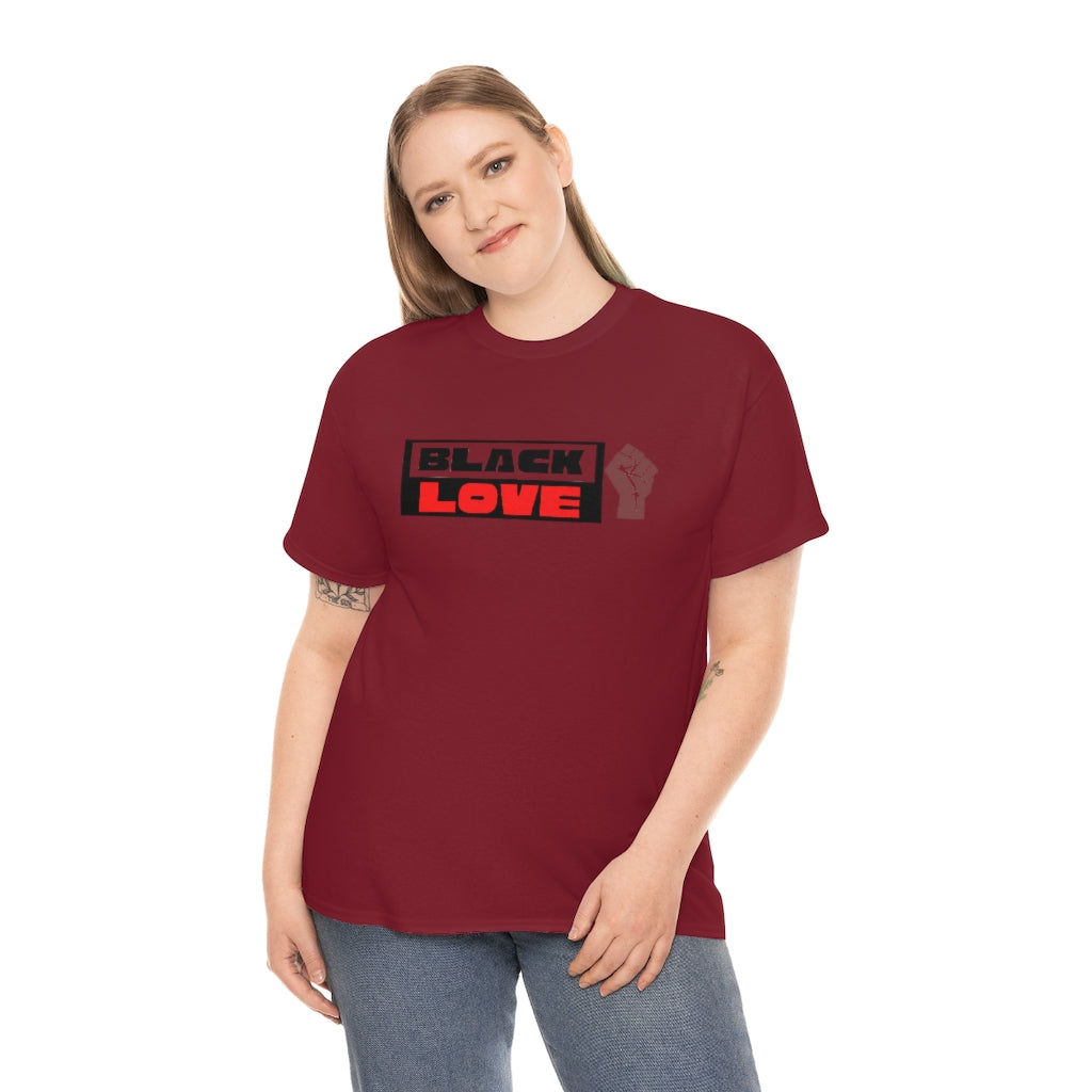 BLACK LOVE  Heavy Cotton Tee