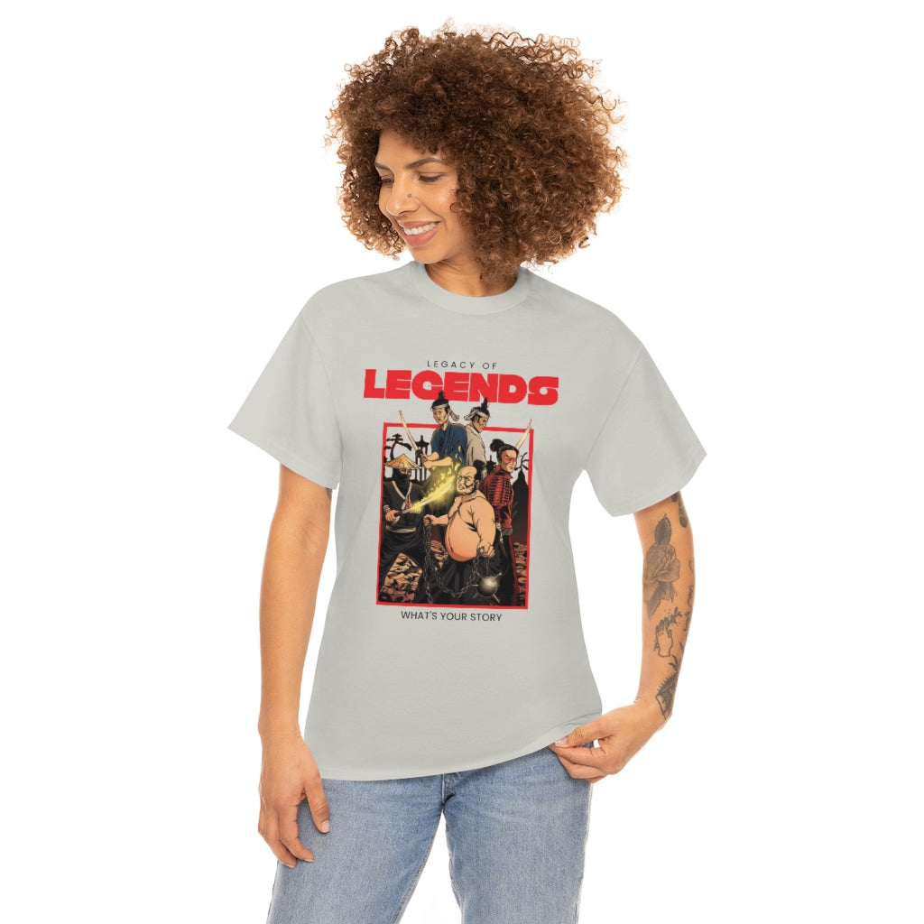 legacy of legends  Cotton Tee