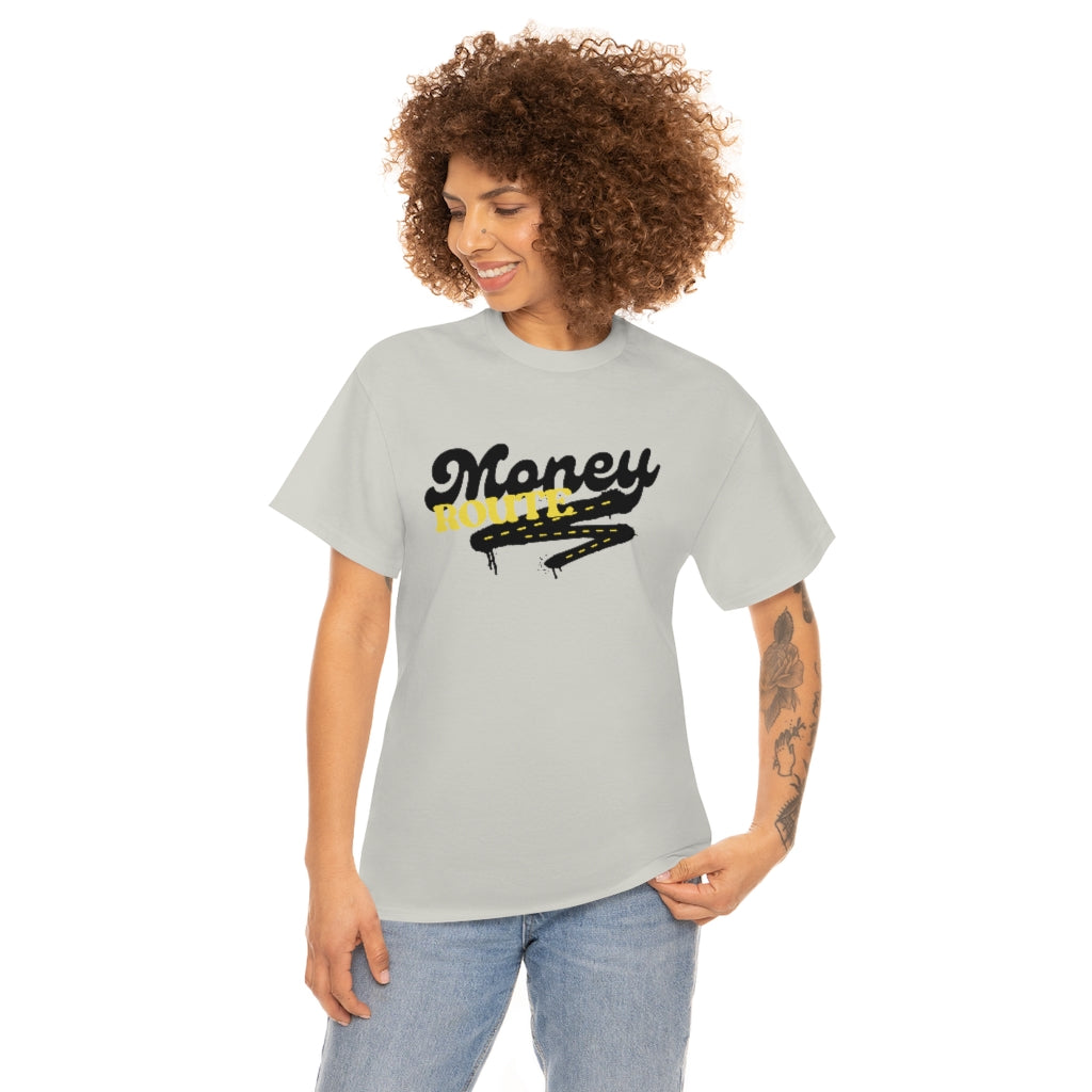 MONEY ROUTE Heavy Cotton Tee