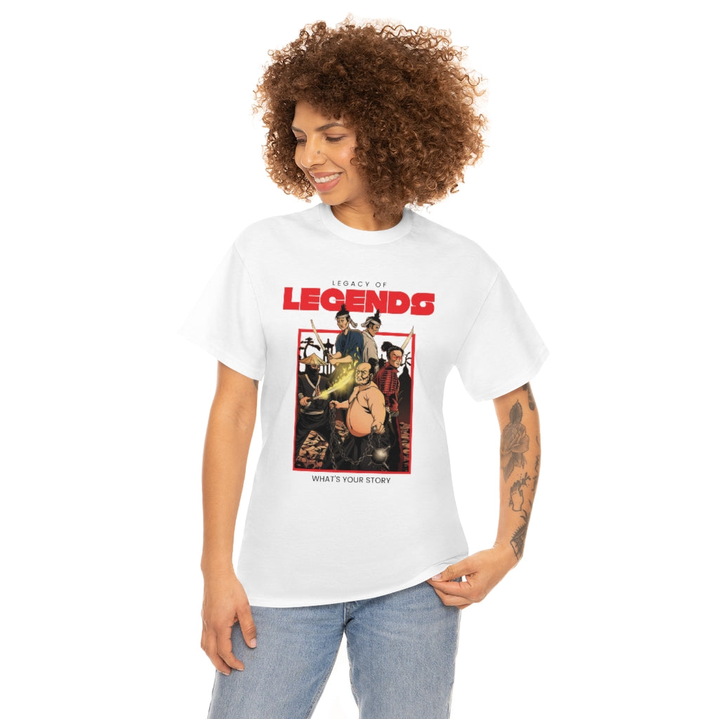 legacy of legends  Cotton Tee