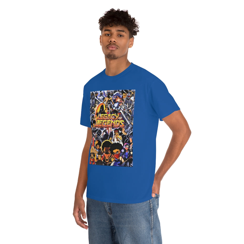 legacy of legends ninjas  Heavy Cotton Tee