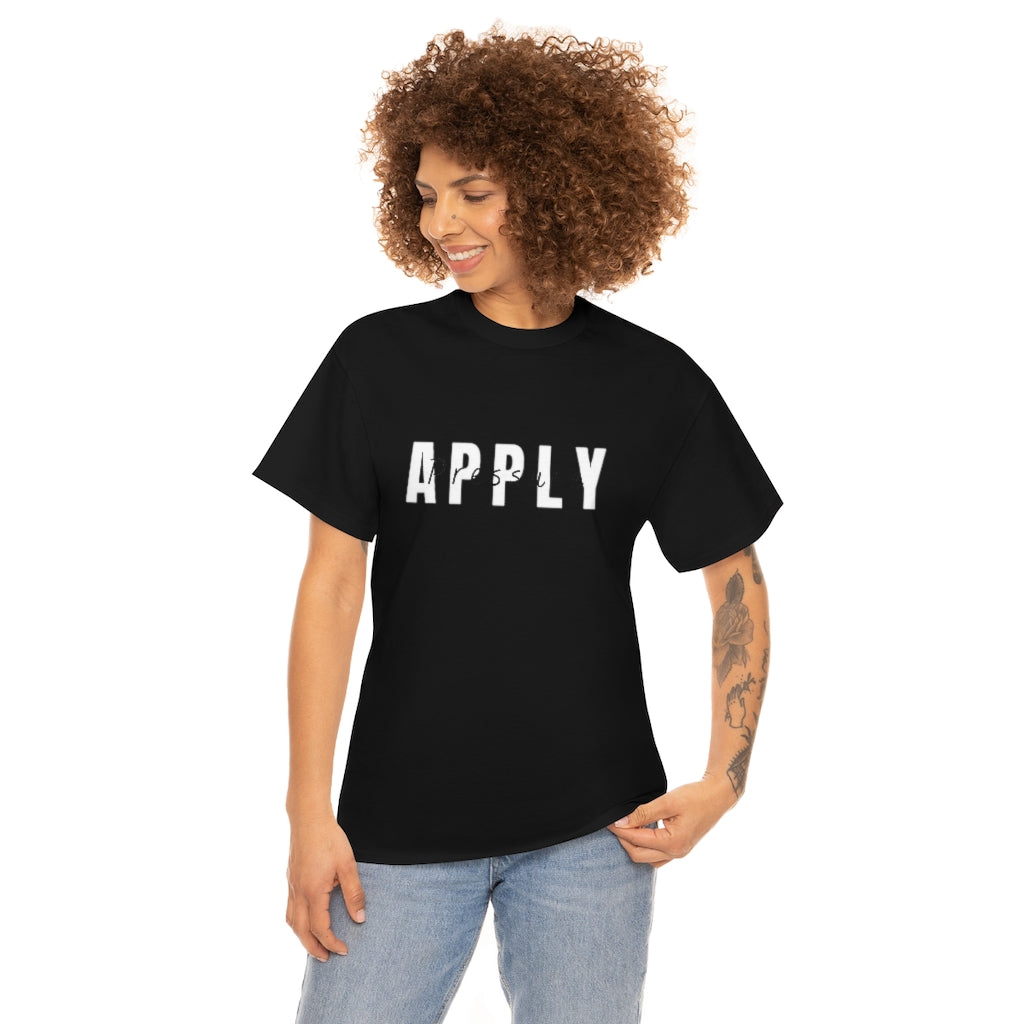 apply pressure Cotton Tee