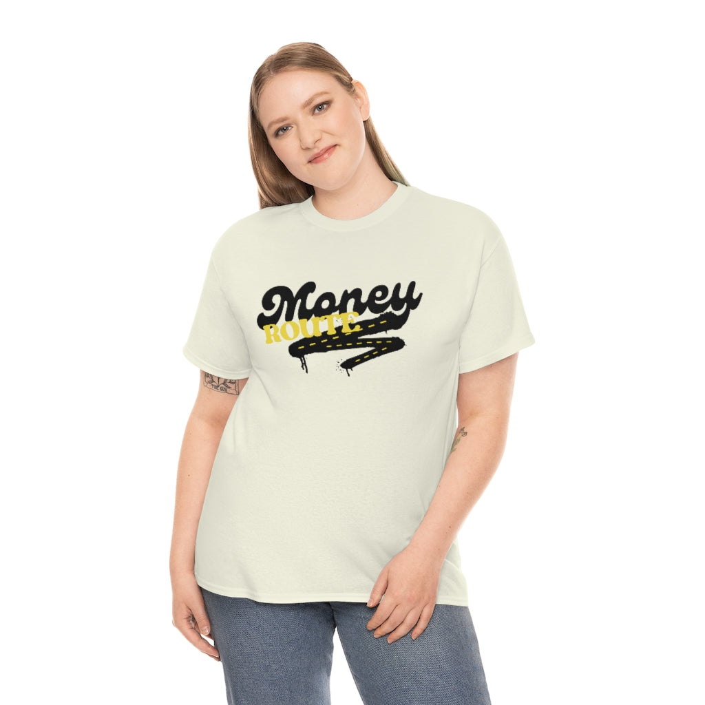 MONEY ROUTE Heavy Cotton Tee