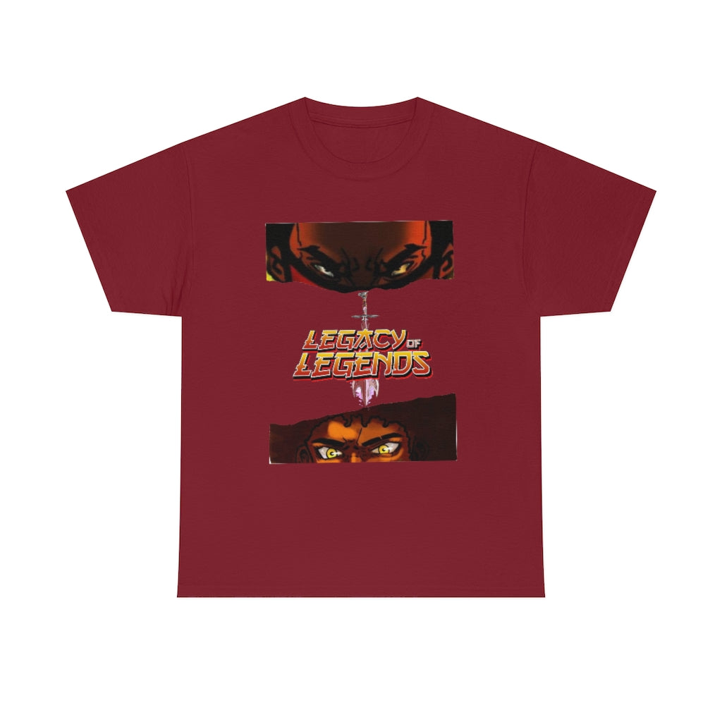 legacy of legends  Heavy Cotton Tee